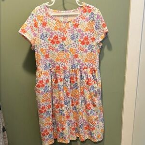 Floral Kids Dress - Multicolor
